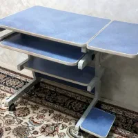 میز کامپیوتر فلزی و ام دی اف
