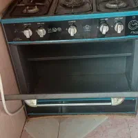 فروش گاز  5 شعله کمددار در حد نو