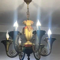 فروش لوستر کارکرده در حد نو|لوستر و چراغ آویز|تهران, هروی|دیوار