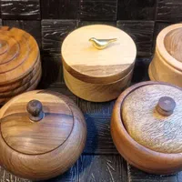 ظروف چوبی تولیدی قندان چوبی کادویی اصفهان|ظروف سرو و پذیرایی|اصفهان, عسگریه|دیوار