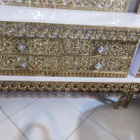 کنسول آینه و صندلی