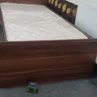 سرویس خواب ام دی اف دومنظوره|تخت و سرویس خواب|فولادشهر, C1|دیوار