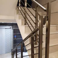 نرده استیل وآلومینیوم وشیشه ای