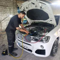 شارژ کولر برق اتومبیل باطری سازی سیم کشی