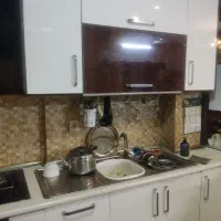 کابینت های گلس باهود دوسال استفاده