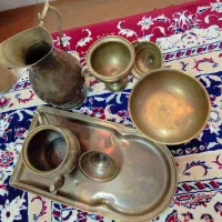 سماور برنجی قدیمی|کلکسیون اشیاء عتیقه|سبزوار, ولیعصر (نجار آباد)|دیوار