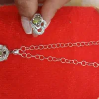 پلاک زنجیر و انگشتر نقره|جواهرات|اصفهان, شاهزید|دیوار