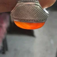 انگشتر عقیق یمنی کهنه|کلکسیون اشیاء عتیقه|کرمانشاه, |دیوار