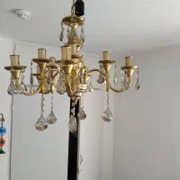 لوستر سقفی دوعدد|لوستر و چراغ آویز|پرند, فاز ۳|دیوار