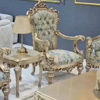 مبل کلاسیک استیل سلطنتی راحتی  گلایول کد ۸۰۵