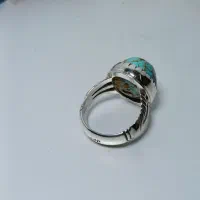 انگشتر نقره دستساز فیروزه نیشابور طبیعی|جواهرات|تهران, امام زاده حسن|دیوار