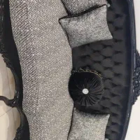 مبلمان 9نفره کلاسیک چوب راش پارچه ترک