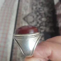 انگشتر عقیق یمنی زیبا