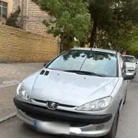 پژو 206 نقره ای مدل 84