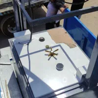 گاوصندوق آسانسوری ساچمه دار با گام استاندارد ۳۰۰۰|ابزارآلات|ماسال, |دیوار