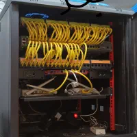 ارایه خدمات شبکه. فیبر نوری . دوربین مداربسته