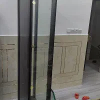 ویترین شیشه ای چوبی|بوفه، ویترین، کنسول|خمینی‌شهر, |دیوار