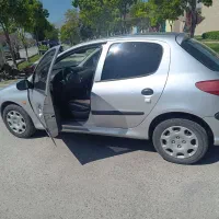 پژو 206 خوش روخ  همراه سیستم قوی