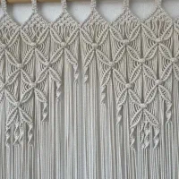 مکرومه|پرده، رانر، رومیزی|مشکیندشت, |دیوار