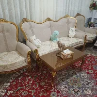 مبل راحتی 9 نفره با جنس چوب درجه 1 و مبل 7 نفره