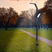 مدل های جدید چراغ پارکی فلزی ضدزنگ