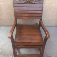 صندلی راک قهوه ای