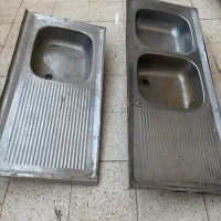 دو عدد سینک ظرفشویی