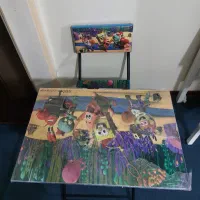 میز تحریر باکس دار طرح باب اسفنجی