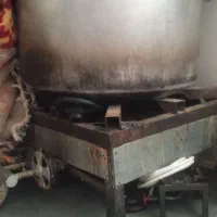 دیگ روحی بزرگ 400لیتری باگاز بزرگ