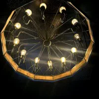 لوستر|لوستر و چراغ آویز|قزوین, |دیوار