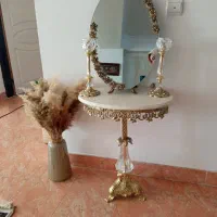 آینه شمعدان برنزی