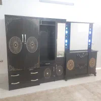فروش فوری کمدلباس میزآریش وجاکفشی وپاتختی