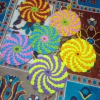 بافت انواع دستگیره|سفره، حوله، دستمال آشپزخانه|کرمان, |دیوار