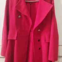 پالتو قرمز رنگ مدل عروسکی