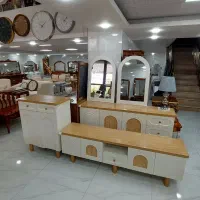آینه‌کنسول و میزتلویزیون مینیمال