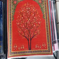 فرشینه و تابلو فرش|فرش|آران و بیدگل, |دیوار