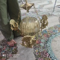 دوعدد لوستر یک مدل|لوستر و چراغ آویز|مشهد, کشف|دیوار