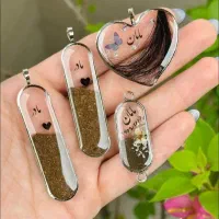 گردنبند با خاک مزار