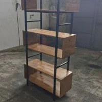 کتابخانه و قفسه|کتابخانه، شلف، قفسههای دیواری|تبریز, |دیوار