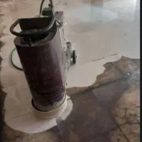 نظافت کفسابی لایه برداری براق کردن