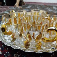 استکان 12عدد|ظروف سرو و پذیرایی|جوانرود, |دیوار