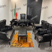میز گروهی جلسات دفتر وکالت مبلمان چرم اداری|دفتر کار|تهران, یافت آباد جنوبی|دیوار