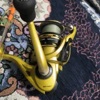 لنسر چوب ماهیگیری بنداو به همراه موتور بنداو