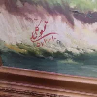 تابلو آنتیک رنگ روغن|تابلو، نقاشی، عکس|کرج, حسن آباد|دیوار