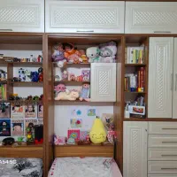 تخت خواب کم جا(تاشو) در حد نو|تخت و سرویس خواب|تهران, قاسم‌آباد|دیوار