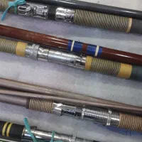 چوبهای سه تکه وچهارتکه کلکسیونی|ماهیگیری|برازجان, |دیوار