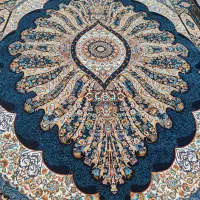 2تخته فرش 9متری ماهان سورمه ای  700شانه|فرش|قم, نیروگاه|دیوار