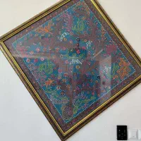 تابلو پته نخ ابریشم یک در یک