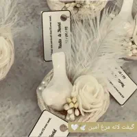 گیفت بله برون. عقد . حنابندون و عروسی|صنایع دستی و سایر لوازم تزئینی|نصر آباد, |دیوار