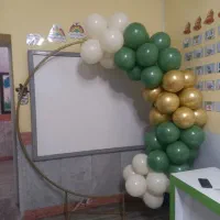 ریسه بادکنک جشن قرآن و جشن اب|اسباب‌‌بازی|مشهد, انقلاب|دیوار